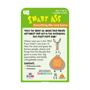 Smart Ass 80's Nostalgia Card Game