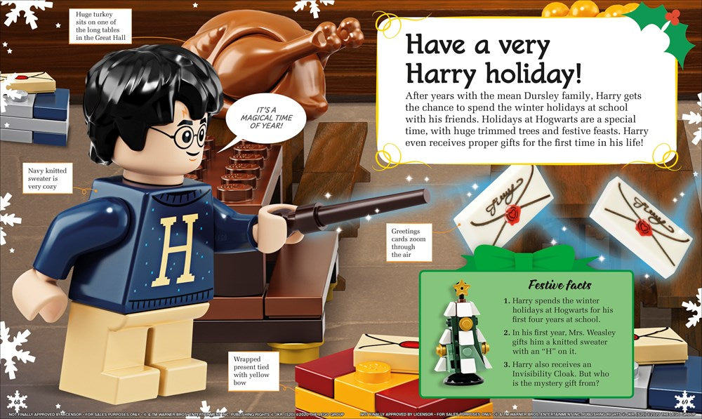 Collectable LEGO® Harry Potter™ Minifigure Christmas Ornament