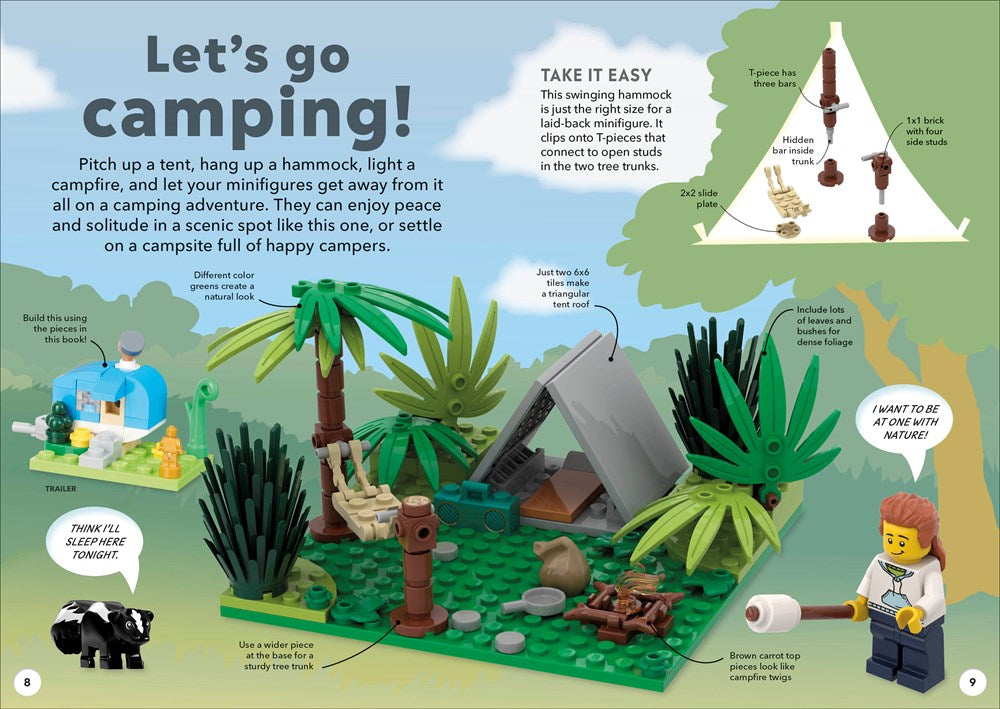 LEGO® Ideas on the Go (with Exclusive Campsite Mini Model