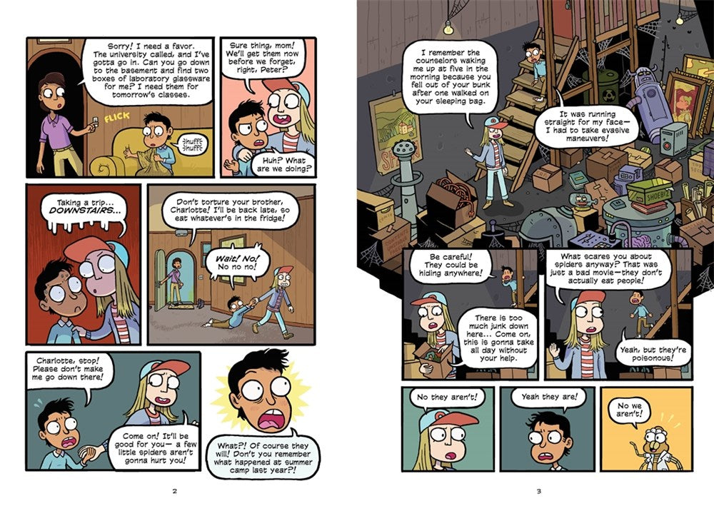 Science Comics: Spiders – AESOP'S FABLE