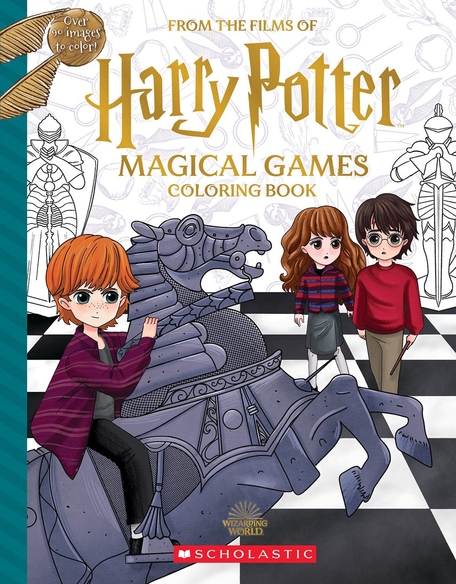 Harry Potter Coloring Book: Celebratory Edition by Scholastic Teaching  Resources Staff, Paperback | Pangobooks