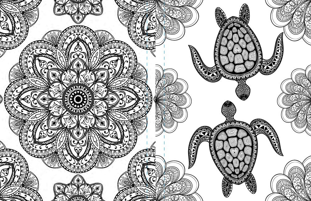 Ocean Animal Mandala Adult Coloring Book For Women: Big Coloring Book for  Adults Teen To Stress Relief , Perfect Gift For Him Her Men Women Mom And  Da - Literatura obcojęzyczna 
