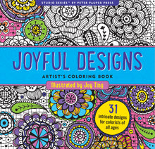 Load image into Gallery viewer, Joyful Designs (Artist&#39;s Coloring Book)