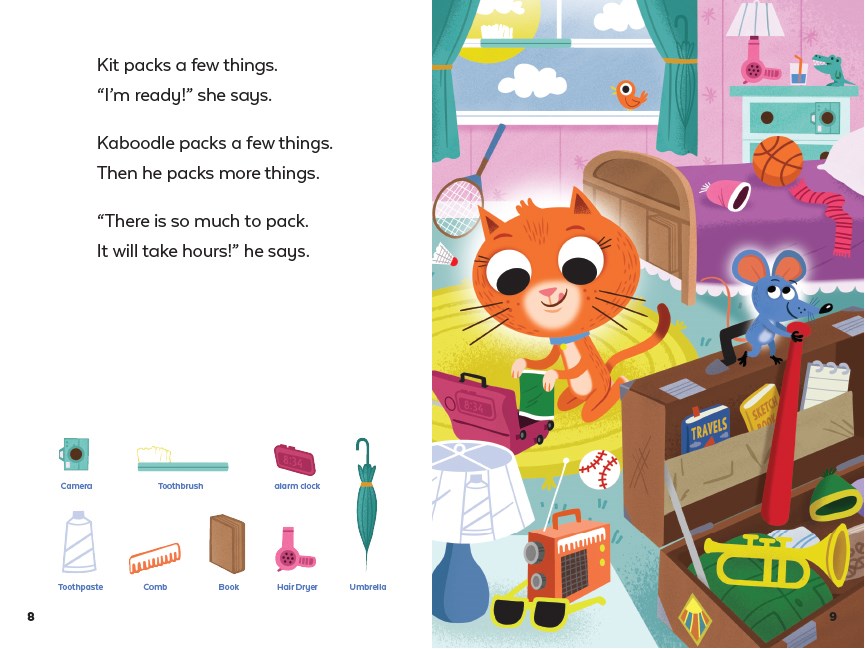 Kit and Kaboodle Take the Train AESOP'S FABLE