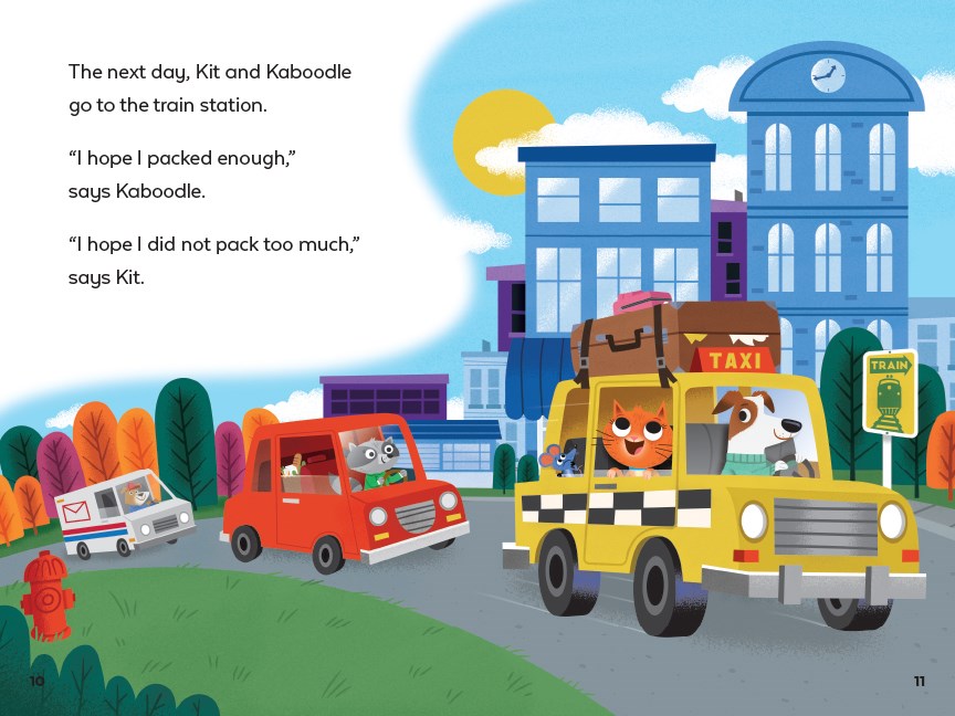 Kit and Kaboodle Take the Train AESOP'S FABLE