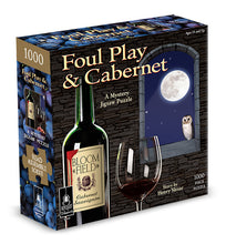 Load image into Gallery viewer, Foul Play &amp; Cabernet Mystery Jigsaw Puzzle (1000 pieces)