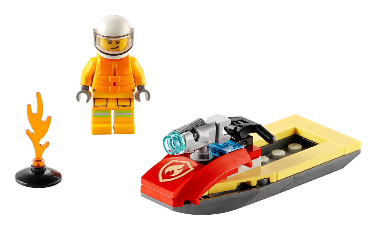 Lego city rescue boat hot sale