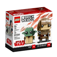 Load image into Gallery viewer, LEGO® BrickHeadz™ 41627 Star Wars™ Yoda & Luke Skywalker (215 pieces)