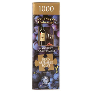 Foul Play & Cabernet Mystery Jigsaw Puzzle (1000 pieces)