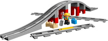 Load image into Gallery viewer, LEGO® DUPLO® 10872 Train Tracks and Bridge (26 pieces)