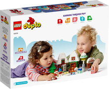 Load image into Gallery viewer, LEGO® DUPLO® 10976 Santa&#39;s Gingerbread House (50 pieces)