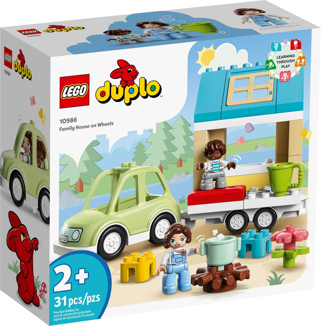 LEGO® DUPLO® 10986 Family House on Wheels (31 pieces)