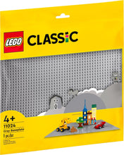 Load image into Gallery viewer, LEGO® CLASSIC 11024 Gray Baseplate (1 piece)