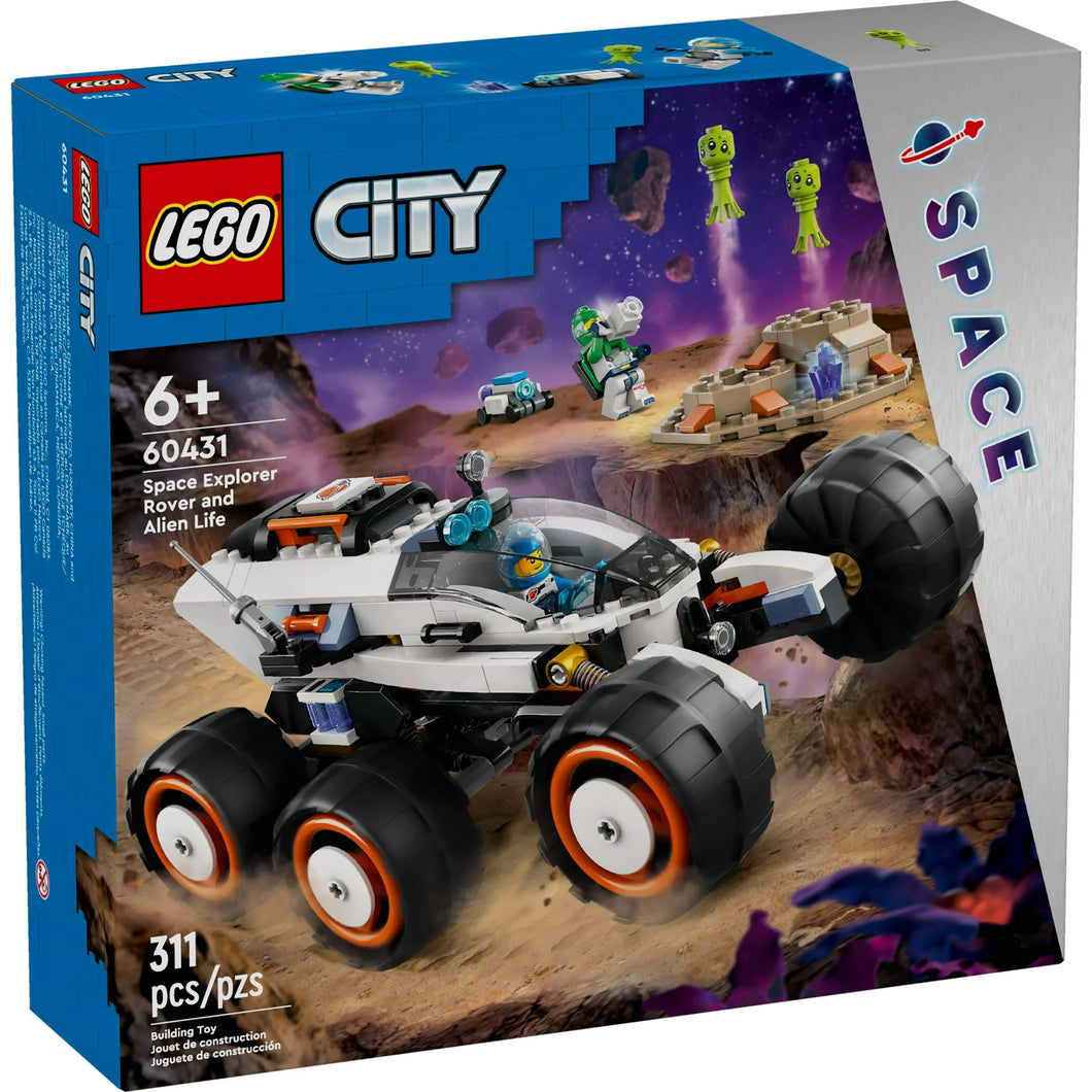 LEGO® CITY 60431 Space Explorer Rover and Alien Life (311 pieces)