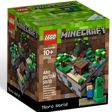 LEGO® Ideas 21102 Minecraft: Micro World (480 pieces)