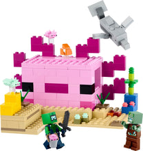 Load image into Gallery viewer, LEGO® Minecraft 21247 The Axolotl House (242 pieces)