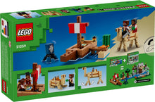 Load image into Gallery viewer, LEGO® Minecraft 21259 The Pirate Ship Voyage (166 pieces)