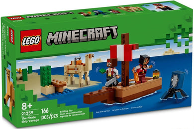 LEGO® Minecraft 21259 The Pirate Ship Voyage (166 pieces)