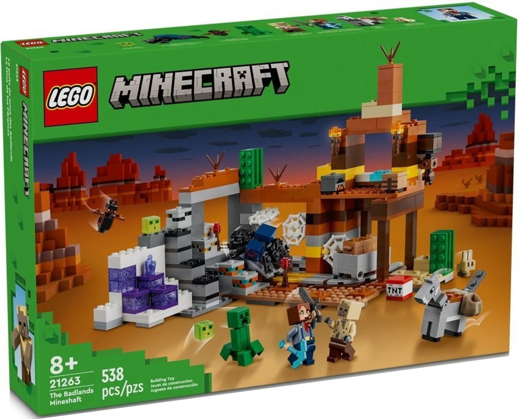 LEGO® Minecraft 21263 The Badlands Mineshaft (538 pieces)