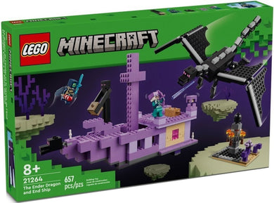 LEGO® Minecraft 21264 The Ender Dragon and End Ship (657 pieces)