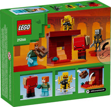 Load image into Gallery viewer, LEGO® Minecraft 21266 The Nether Lava Battle (99 pieces)