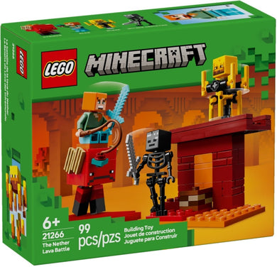 LEGO® Minecraft 21266 The Nether Lava Battle (99 pieces)