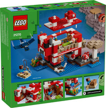 Load image into Gallery viewer, LEGO® Minecraft 21270 The Mooshroom House (500 pieces)