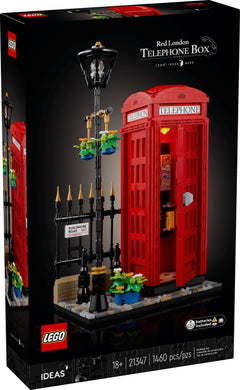 LEGO® Ideas 21347 Red London Telephone Box (1460 pieces)