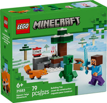 Load image into Gallery viewer, LEGO® Minecraft 21583 Steve's Taiga Adventure (79 pieces)