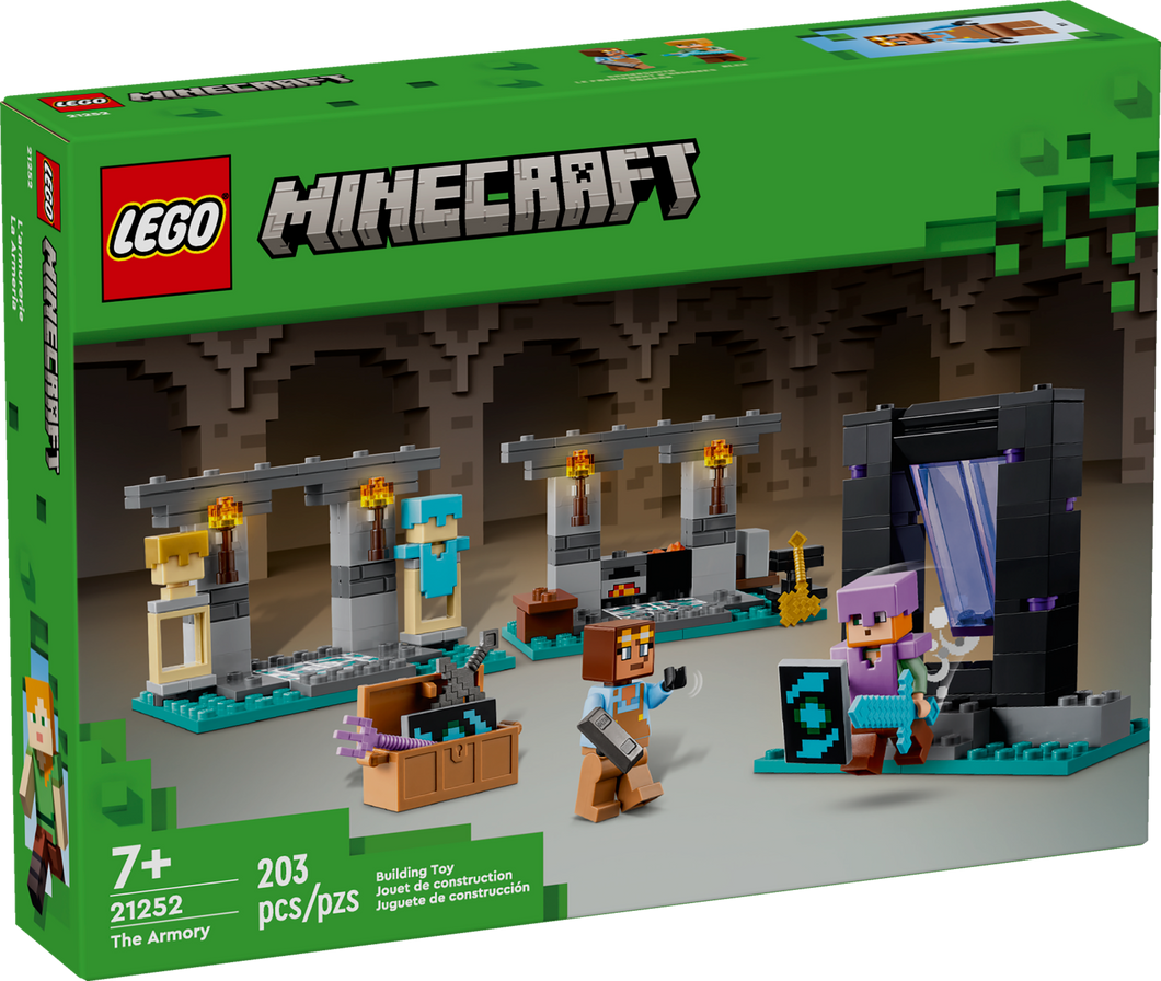 LEGO® Minecraft 21252 The Armory (203 pieces)