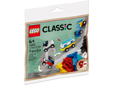 LEGO® CLASSIC 30510 90 Years of Cars (71 pieces)