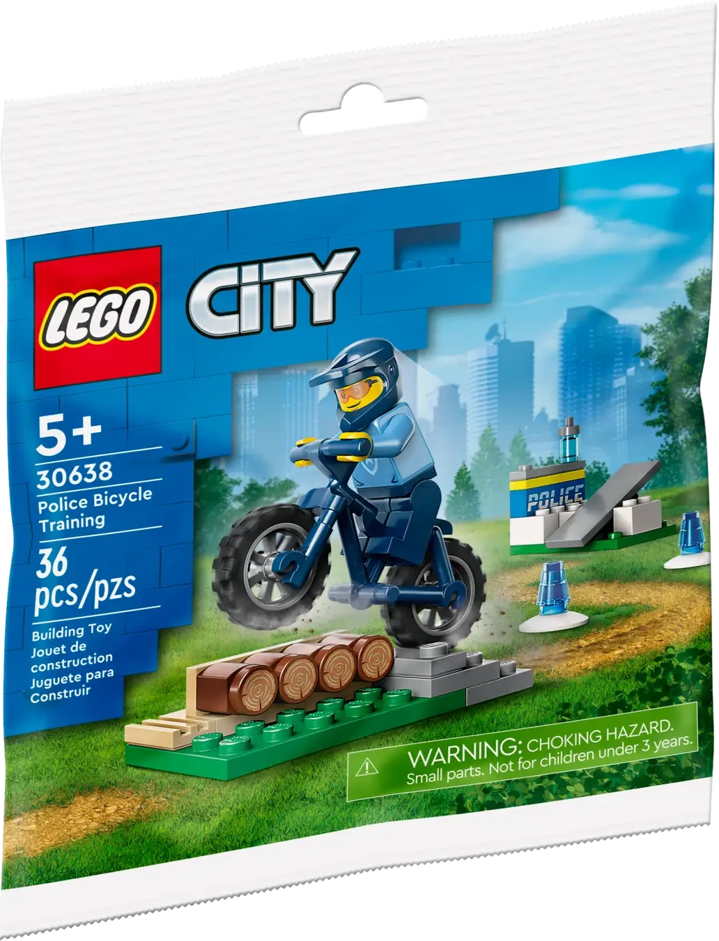 LEGO® CITY 30638 Police Bicycle Training (36 pieces)