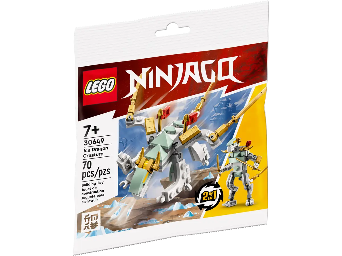 LEGO® Ninjago 30649 Ice Dragon Creature (70 pieces) – AESOP'S FABLE