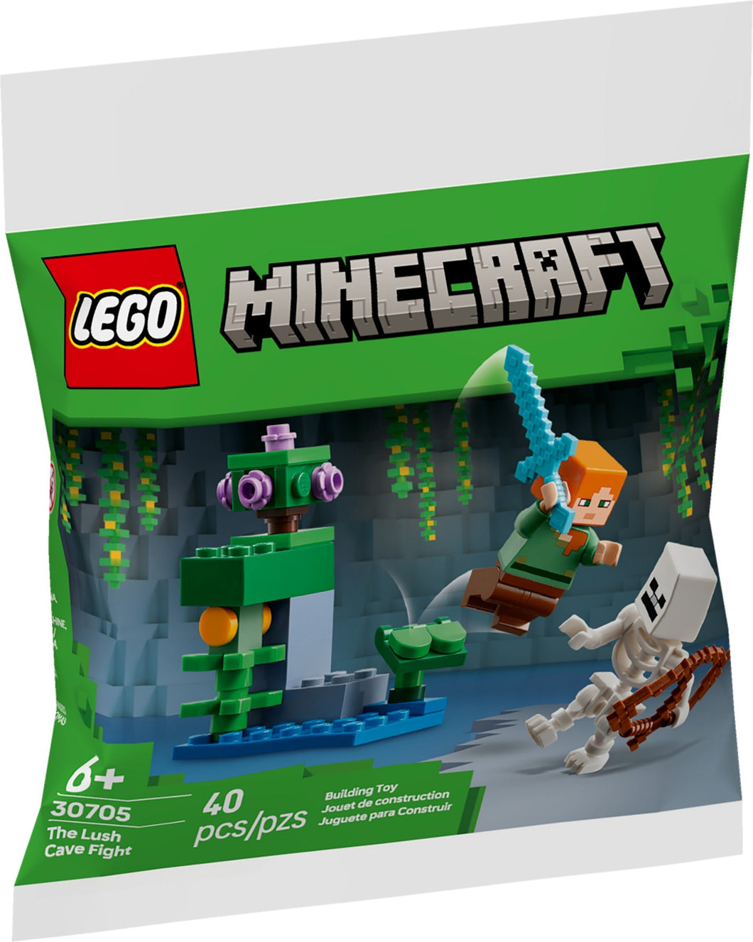 LEGO® Minecraft 30705 The Lush Cave Fight (40 pieces)