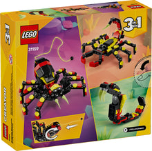 Load image into Gallery viewer, LEGO® Creator 31159 Surprising Spider (153 pieces)