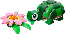 Load image into Gallery viewer, LEGO® Creator 31377 Turtle with a Water Lily (124 pieces)