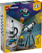 Load image into Gallery viewer, LEGO® Creator 31378 Space Exploration Telescope (278 pieces)