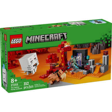 LEGO® Minecraft 21255 The Nether Portal Ambush (352 pieces)