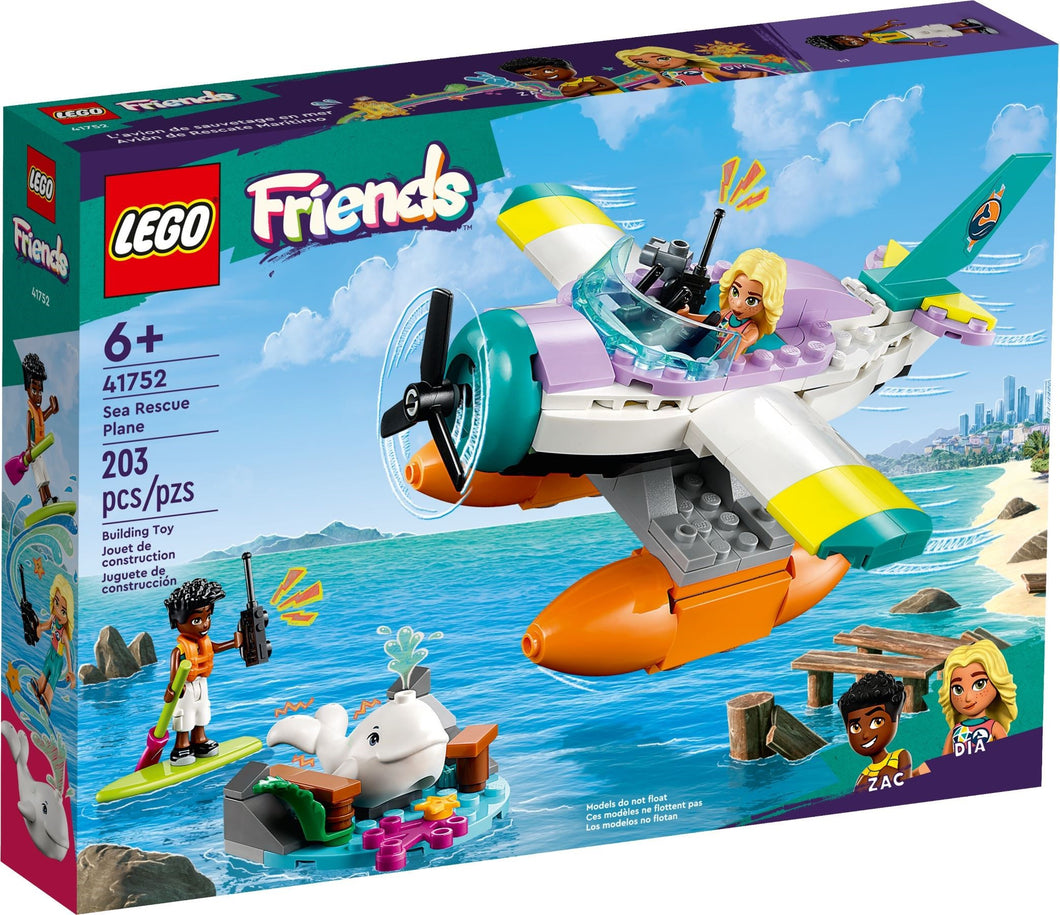 LEGO® Friends 41752 Sea Rescue Plane (203 pieces)