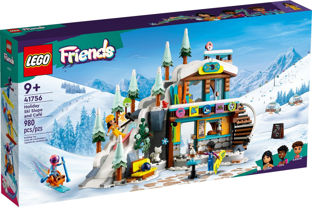 LEGO® Friends 41756 Holiday Ski Slope and Cafe (980 pieces)