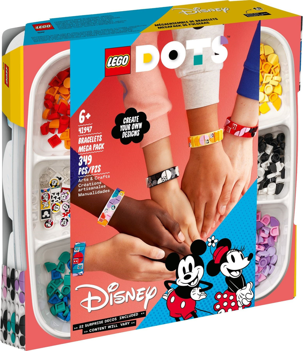 LEGO® DOTS 41947 Mickey and Friends Bracelets Mega Pack (349 pieces)