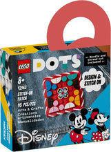 Load image into Gallery viewer, LEGO® DOTS 41963 Mickey Mouse &amp; Minnie Mouse Stitch-on Patch (95 pieces)
