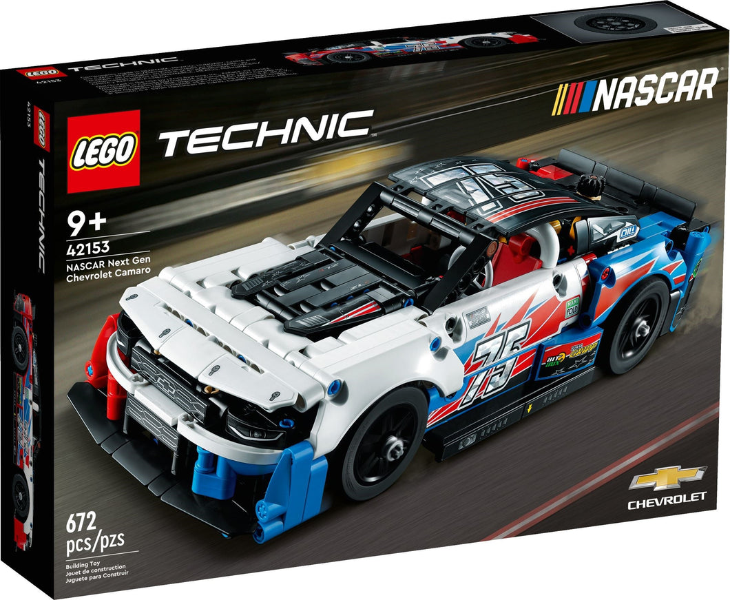 LEGO® Technic 42153 NASCAR Next Gen Chevrolet Camaro ZL1 (672 pieces)