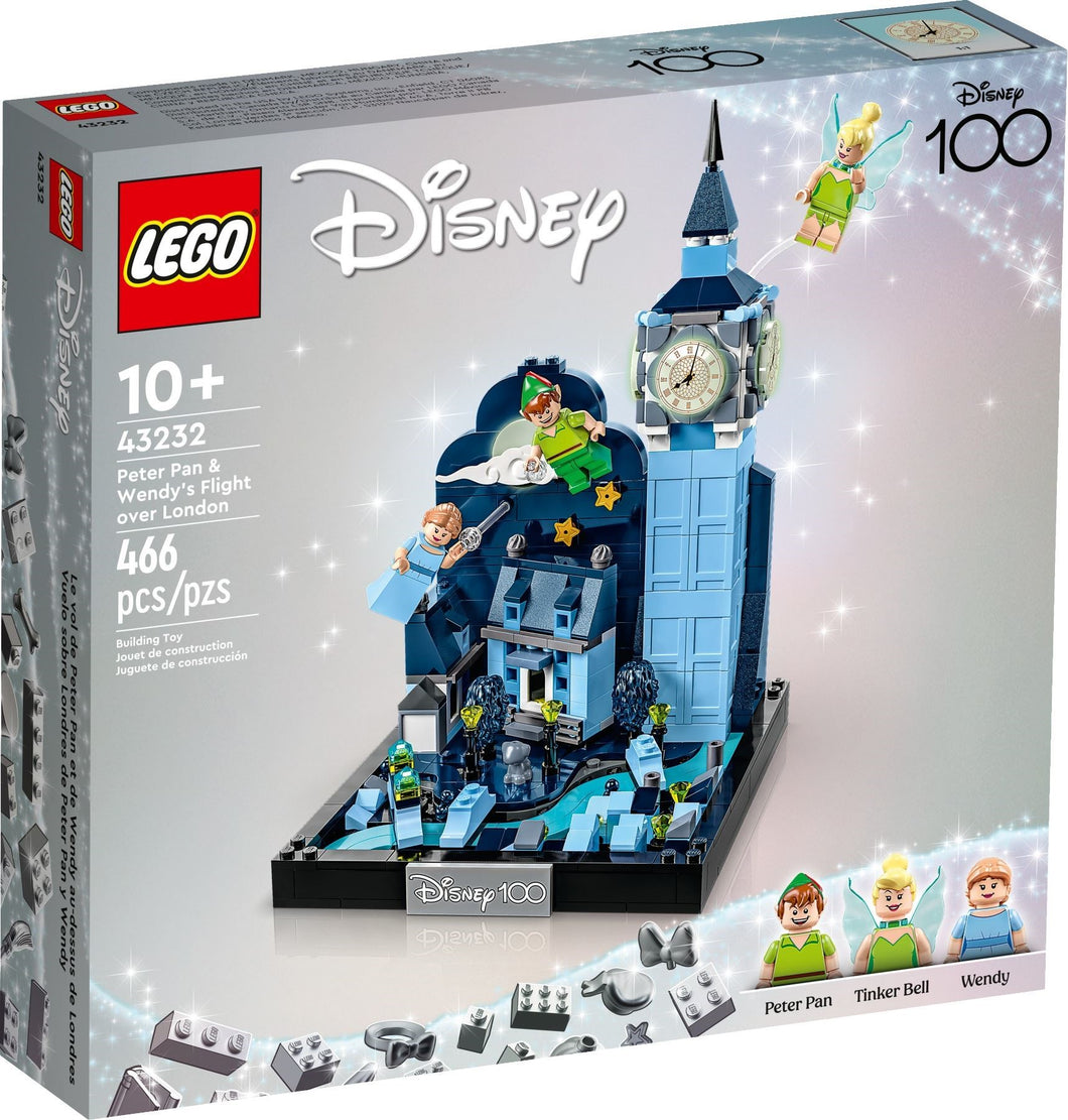 LEGO® Disney™ 43232 Peter Pan & Wendy's Flight Over London (466 pieces)