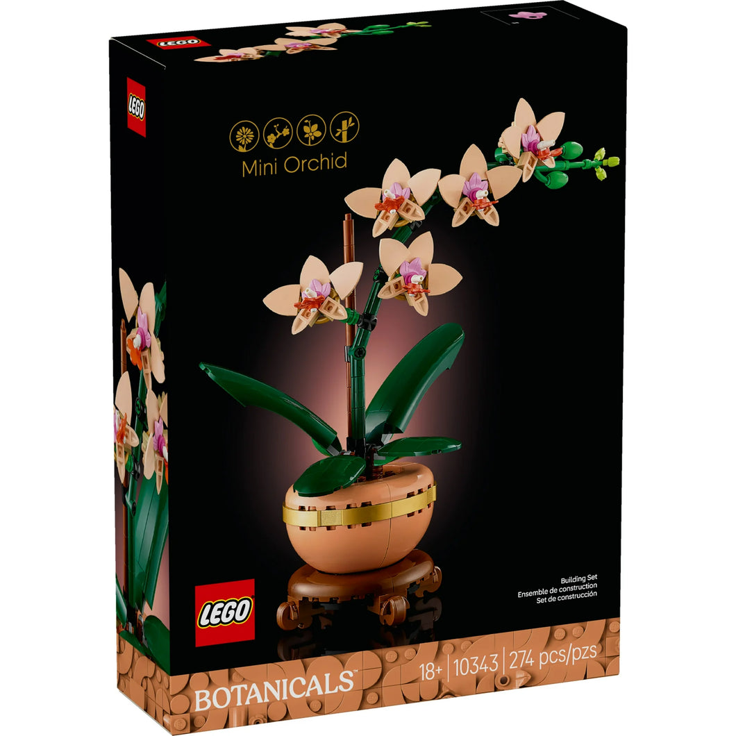 LEGO® Botanicals™ 10343 Mini Orchid (274 pieces)