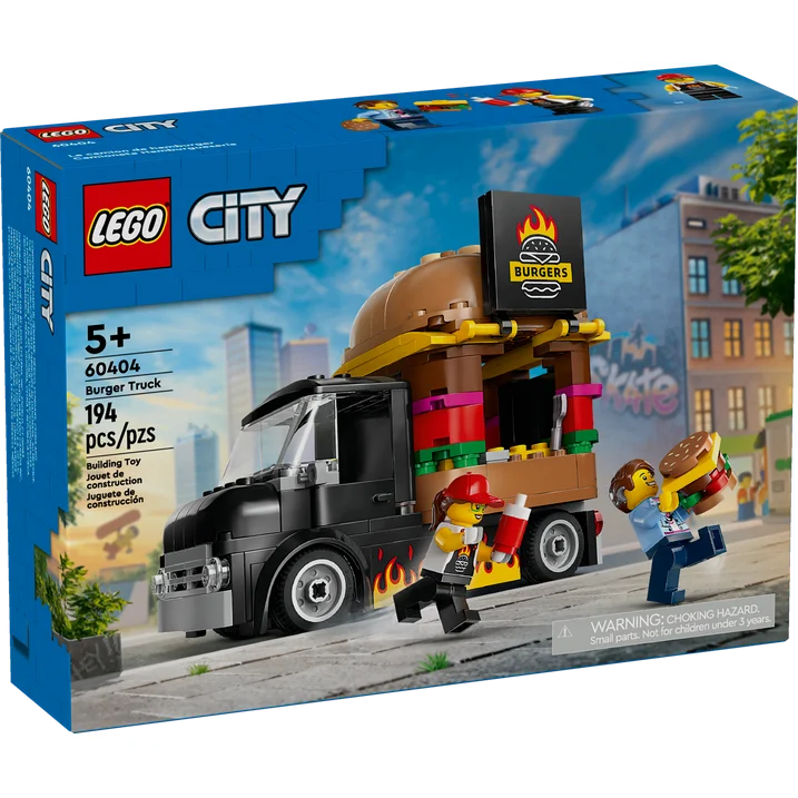 LEGO® CITY 60404 Burger Truck (194 pieces)