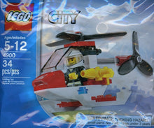 Load image into Gallery viewer, LEGO® CITY 4900 Fire Helicopter (34 pieces)