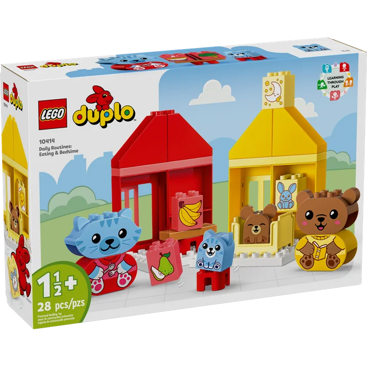 LEGO® DUPLO® 10414 Daily Routines: Eating & Bedtime (28 pieces)