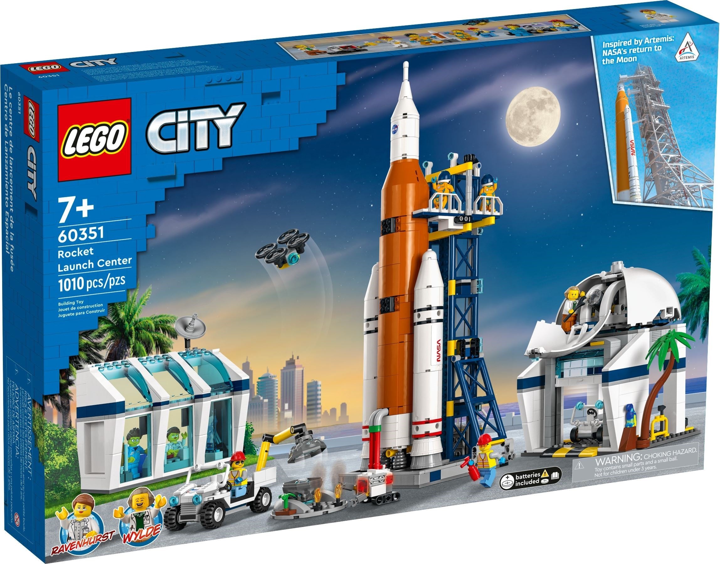 LEGO® CITY 60351 Rocket Launch Center (1010 pieces) – AESOP'S FABLE