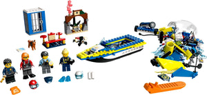 LEGO® CITY 60355 Water Police Detective Missions (278 pieces)